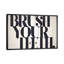 Brush Your Teeth 1 Piece Floater Frame Wall Art on Canvas-1299437668-1299437678
