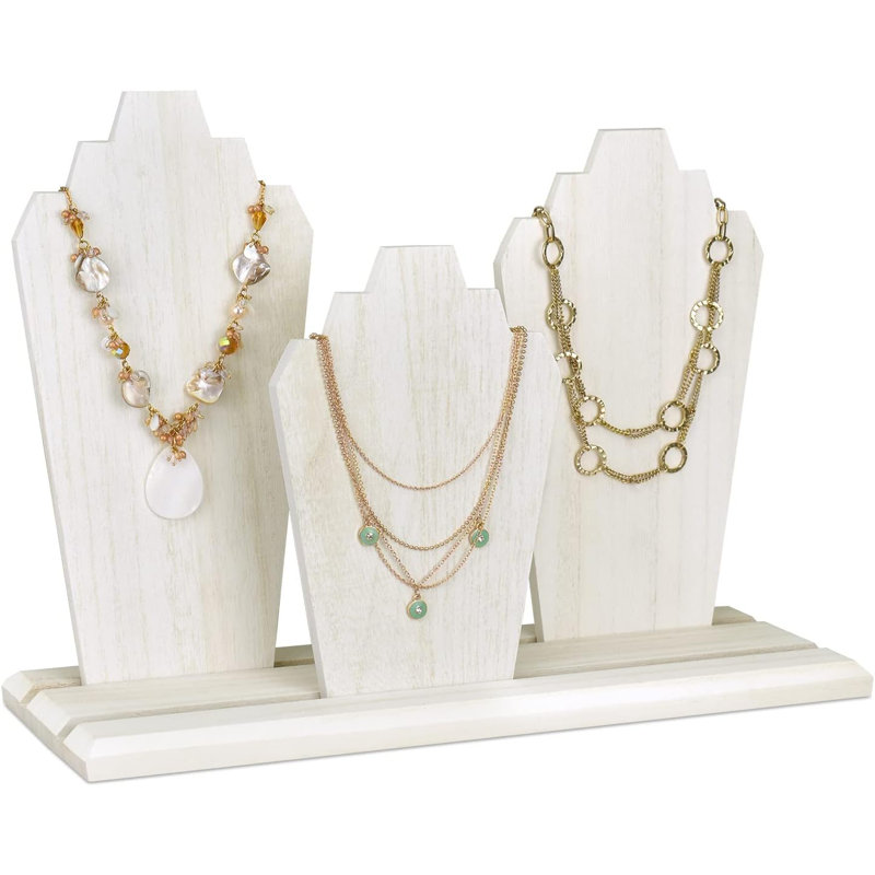 Support à bijoux en bois
