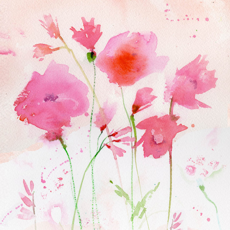 Ensemble de housse de couette pour grand lit DiaNoche en microfibre par Sheila Golden - rose vif