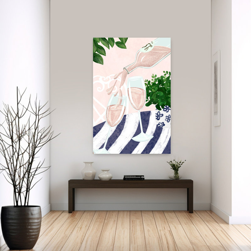 Art contemporain contemporain abstrait romantique, H 60 po x l 40 po