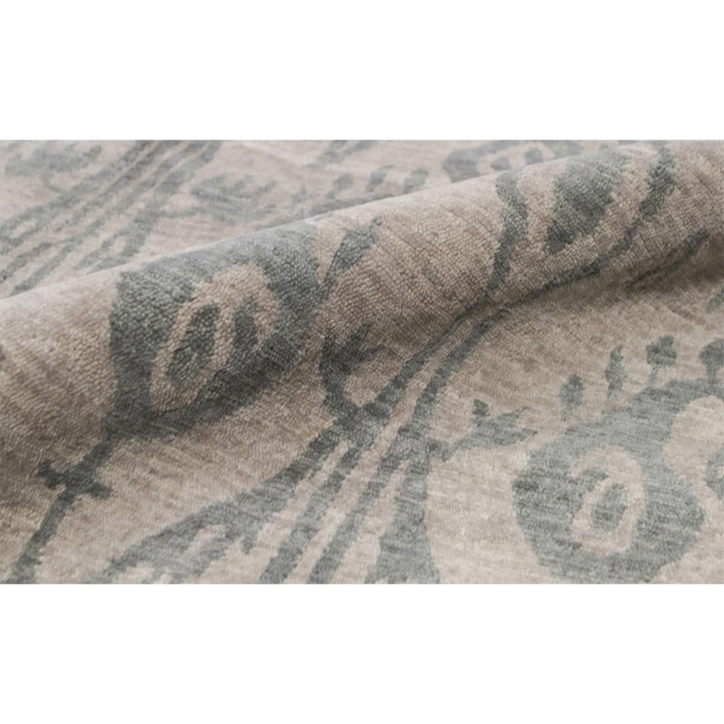 Himalayan Ikat Area Rug, Rectangle 6'1" x 9'