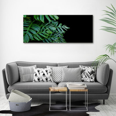 Monstera - No Frame Print on Canvas