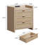 Table de chevet 3 tiroirs Ashvir-490146498