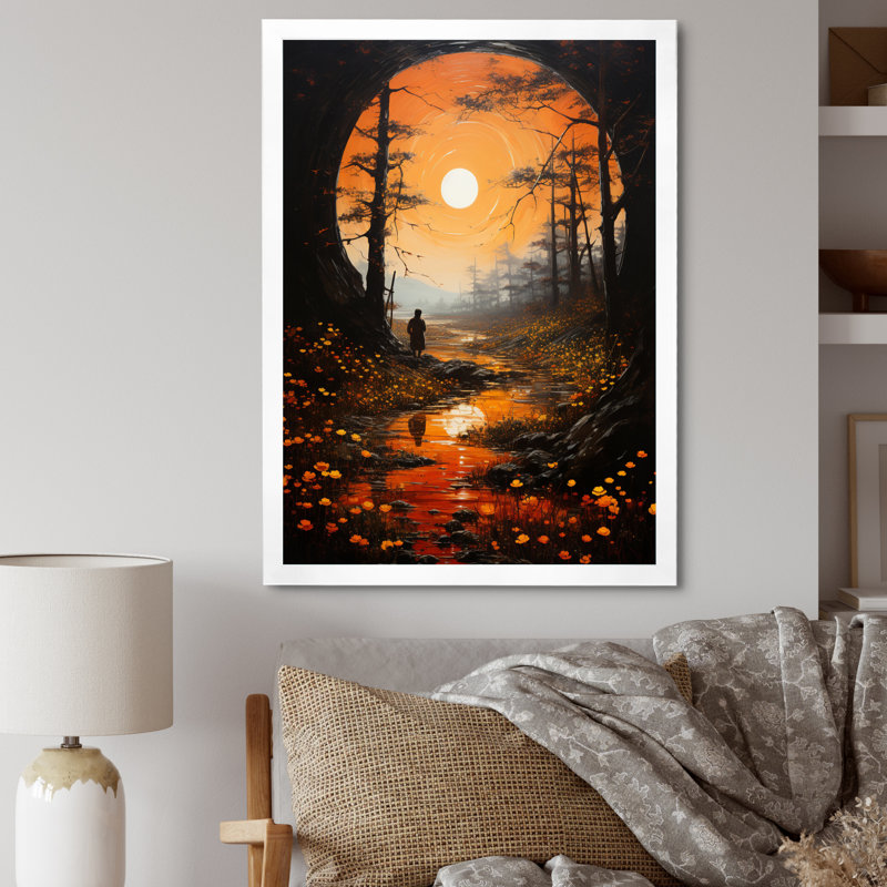 Impression sur toile encadrée, "Zeuminra", H 40 po x l 30 po x P 1,5 po, Cadre photo blanc