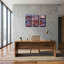 « Pureté brute » de Bill Sherrell, triptyque mural, 91,4 cm x 61 cm-1063619009
