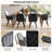 Upholstered Swivel Accent Chair Set of 2, Velvet Ergonomic Armchair for Living Room, Bedroom-731006429