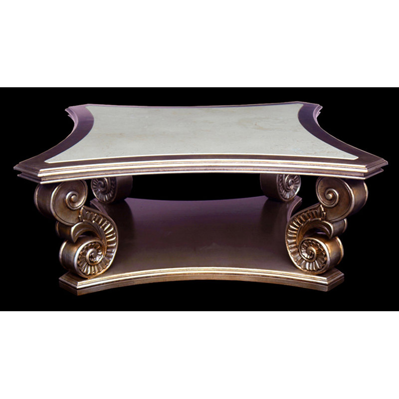 Ecequiel Stone Top Coffee Table