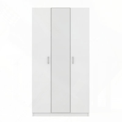 Armoire 3 portes avec miroir