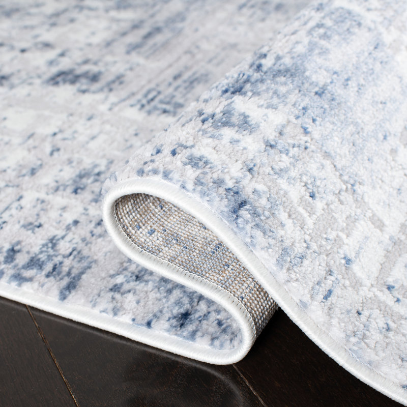 Zyaire 700 Performance Abstract Rug, Rectangle 6' x 9'