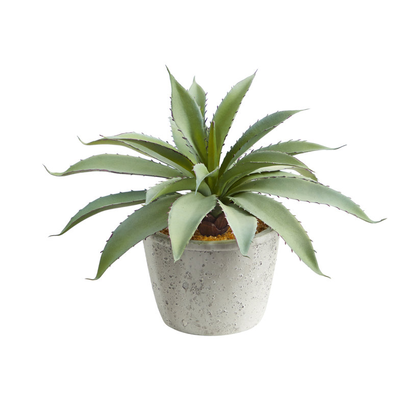Aloès artificiel 9 po en pot