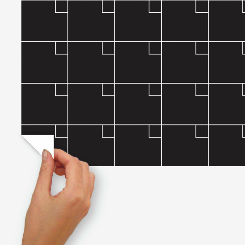 Adhésif décoratif calendrier craie