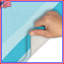 Tapis de bain diagonal à rayures bleues-128502105