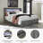 Kaisee Panel Storage Bed-1032761223
