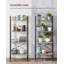 137.5 cm H x 56 cm W Ladder Bookcase
