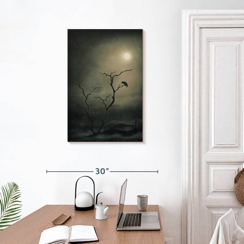 Hitzel Creepy Tree, 30" H x 20" W