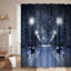Rideau de douche avec 12 crochets Winter Park