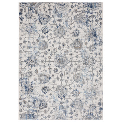 Tapis surdimensionné bleu Falzini United Weavers 9 pi 10 po x 10 pi 6 po