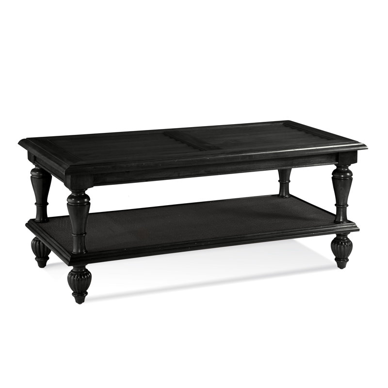 Grand View Cocktail Table, Antique Black