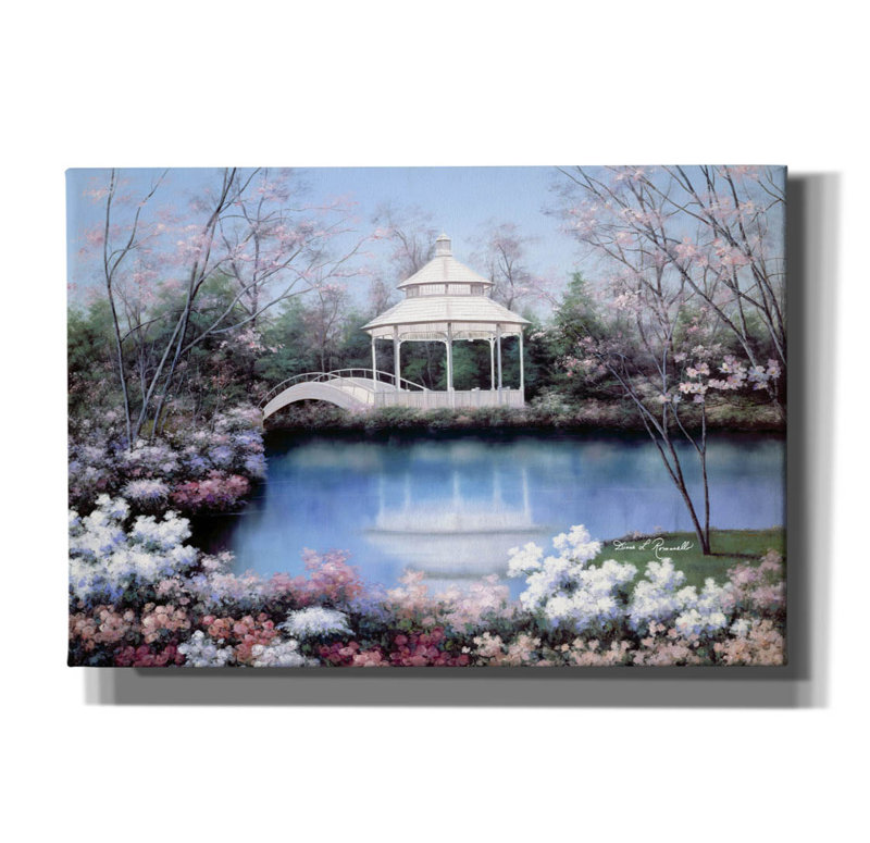 «Now And Forever» par Diane Romanello, H 18 po x l 26 po x P 0,75 po