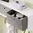 Huseyn Wall Mounted Coat Cubby Shelf with Hooks-160315283