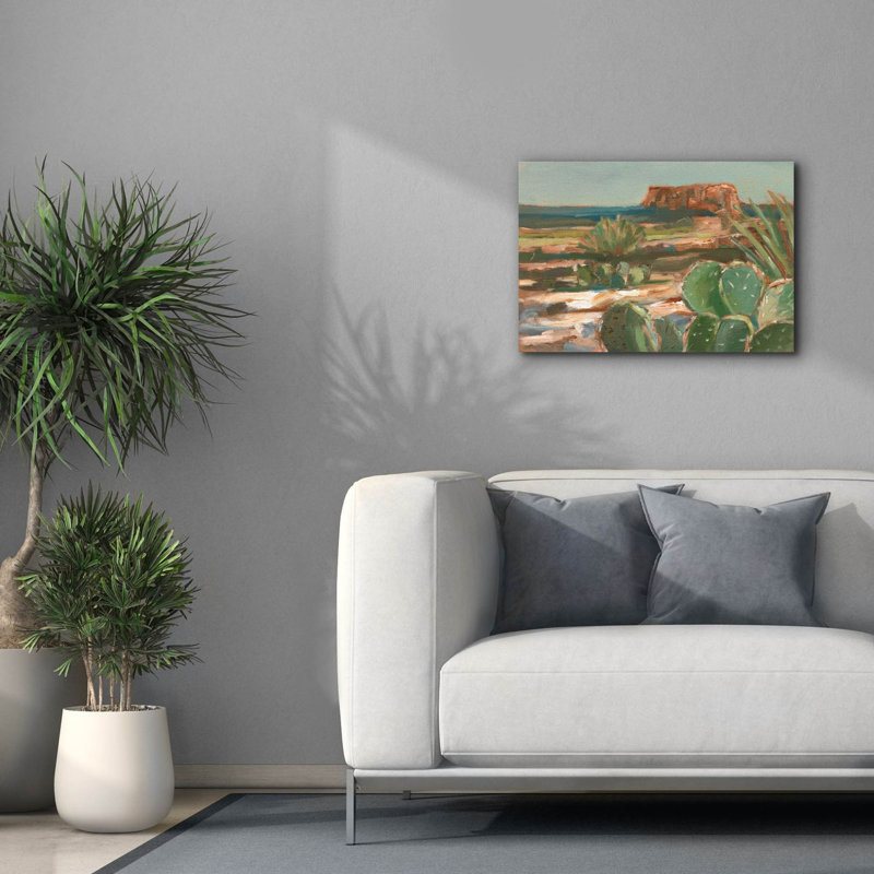  «Pop Desert 2» par Ethan Harper, art mural sur toile, 26 po x 18 po