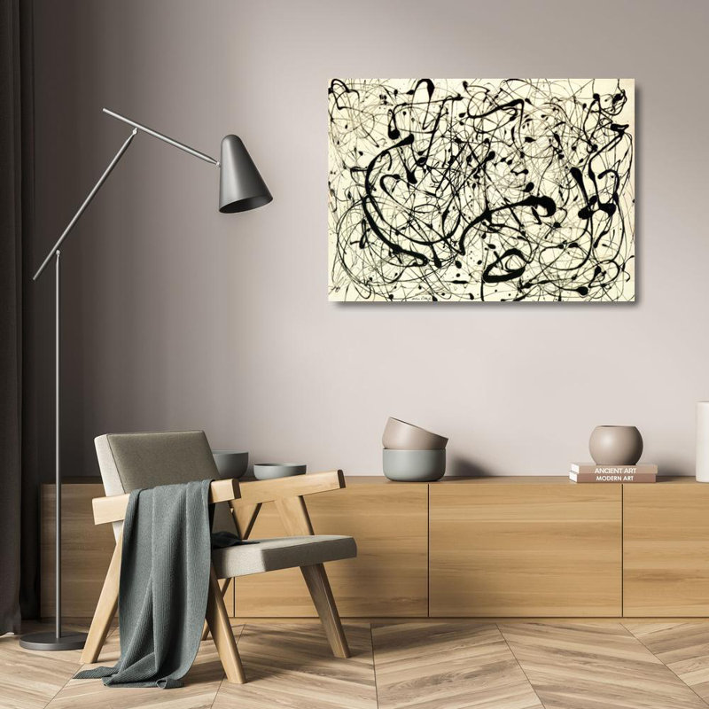Number 14: Grey, 17" H x 24" W