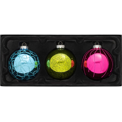 11cm Glass Bauble