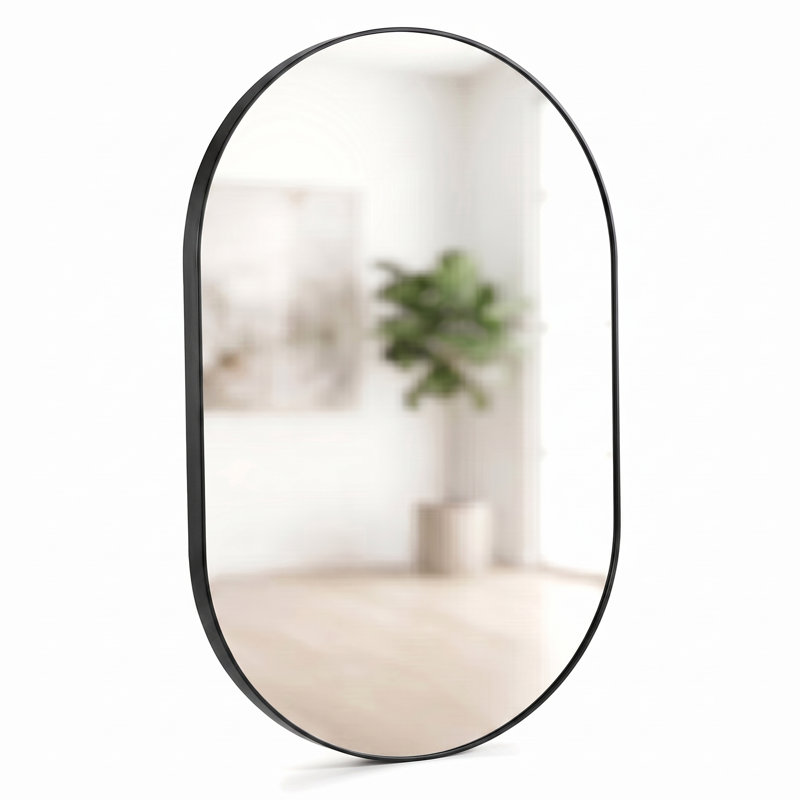 Miroir mural FINE FIXTURES, Matte Black