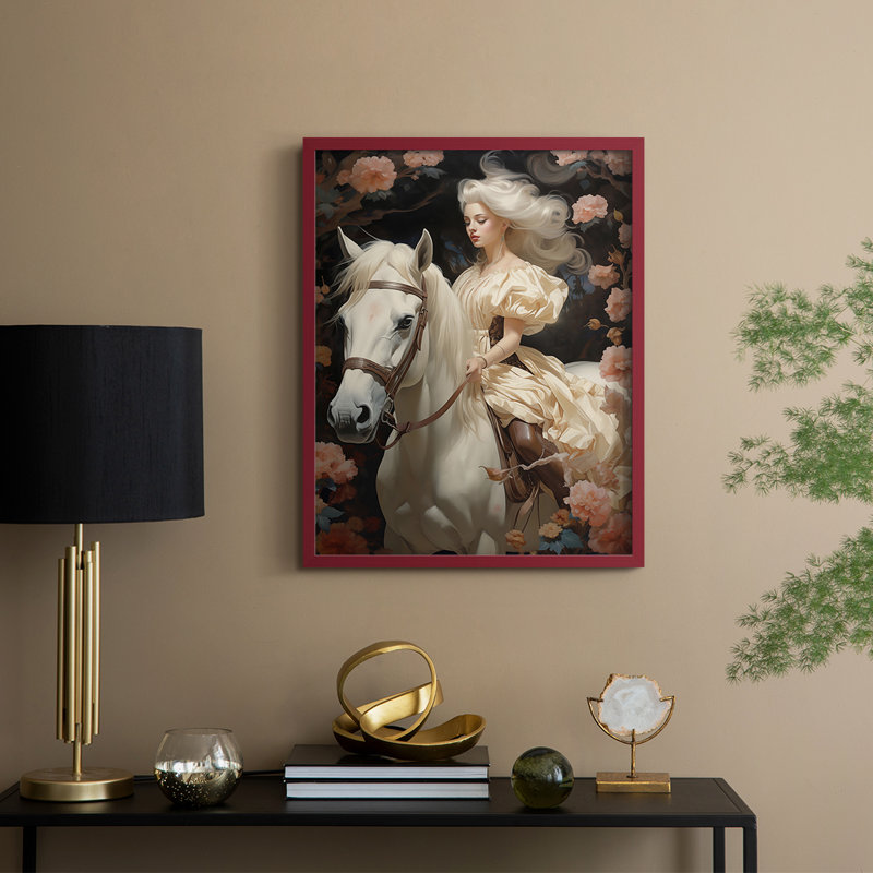 Reproduction encadrée WOMEN Series CMLX III - bois massif