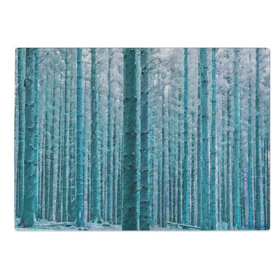 Glass Forest in The Blue Chopping Board
