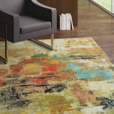 Hallberg Abstract Indoor Rug