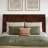 Arite Solid Wood Low Profile Sleigh Platform Bed with Matching Footboard-1653540605-1653540604