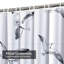 Rideau de douche avec 12 crochets Seagull-950562485