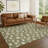 Machine Washable Indoor/Outdoor Chantille ACN2792 Floral Rug-934157975-934157976