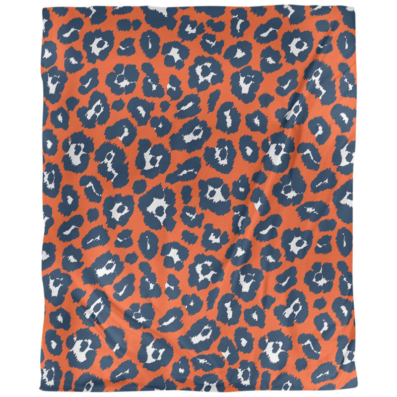 Housse de couette simple, Housse de couette pour lit simple, Polyester brossé, Orange / gris / bleu marine