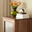 Living room display cabinet