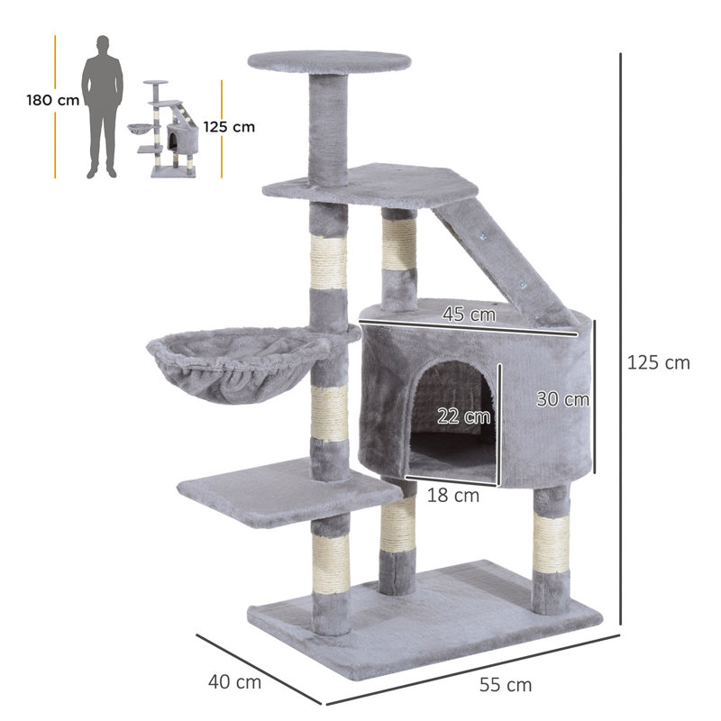 Kiersten 125cm H Cat Tree