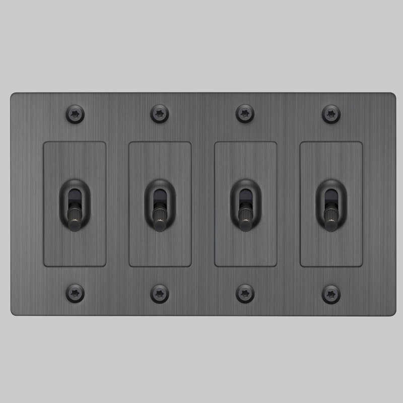 4G Toggle / Linear / Without Logo, Antique Bronze