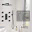 Système de douche thermostatique complet 12 po avec valve brute Revitalize-62520467