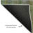 Premium Machine Washable Cerrito AMF548 Green Rug-104020253