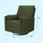 Ethan Swivel Recliner in Performance Fabric-100500621