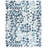 Jardin Tufted Wool Cotton Floral Rug in Ivory/Blue-94664274