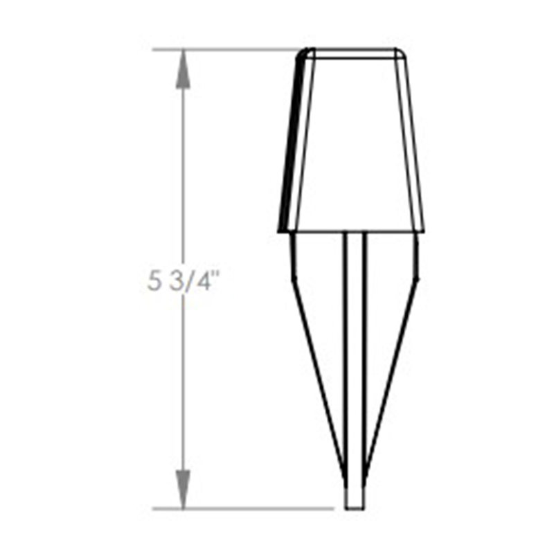 5.75'' H x 12'' W Resin Lawn Edging