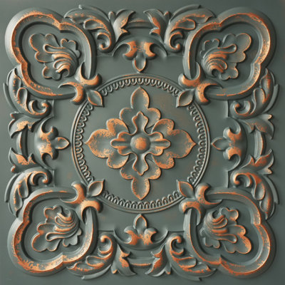 Gaby 2 ft. x 2 ft. Drop-In or Glue-Up PVC Ceiling Tile