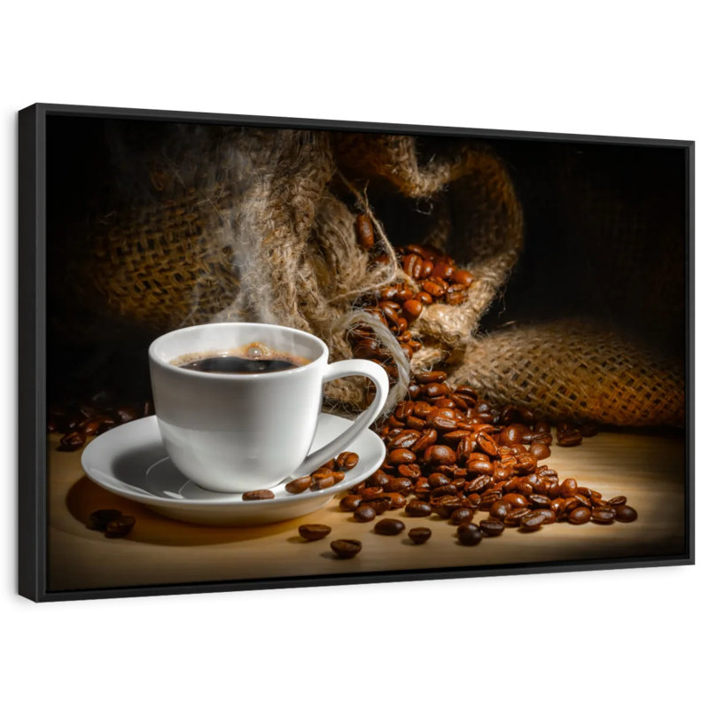 " Freshly Brewed Coffee ", 31" H x 21" W