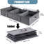 Brayden Studio Linen Underbed Storage