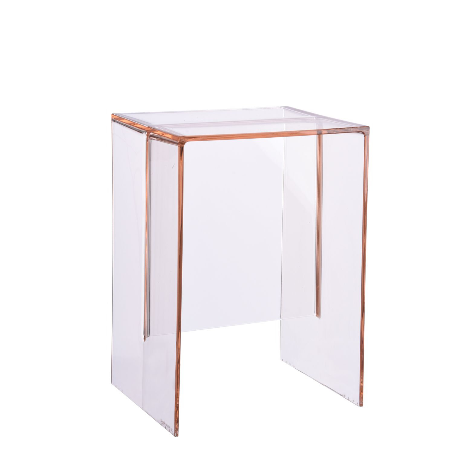 Max Beam End Table, Dusty Pink
