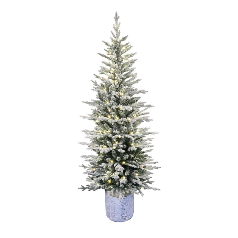 Sapin de Noël floqué 2025 20 pi