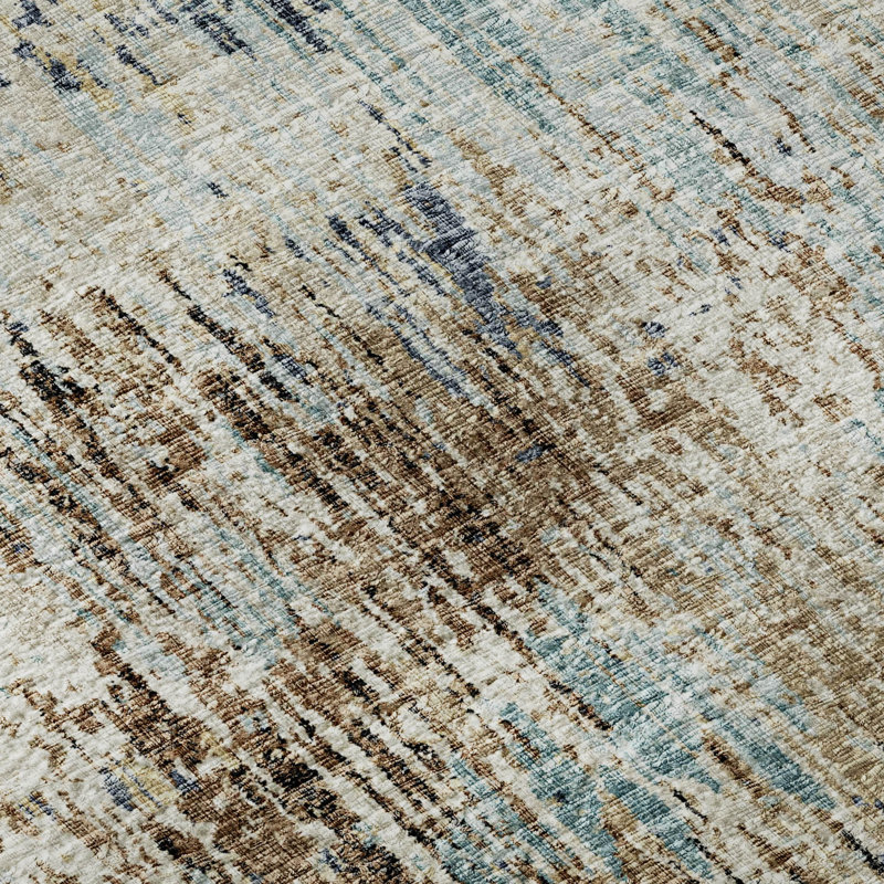 Premium Machine Washable Driessen AMF66 Moody Rug, Rectangle 5' x 7'6"