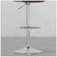 Tabouret de bar pivotant réglable